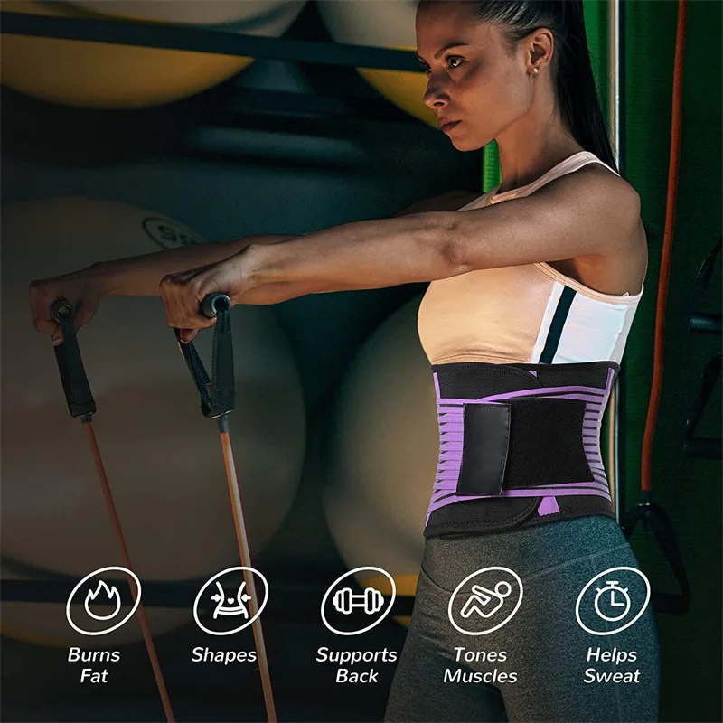

New Women Waist Trainer Body Shaper Slimming Belt Girdles Firm Control Plus Size S-XL Shapewear Slimming Tummy Control Back Belt