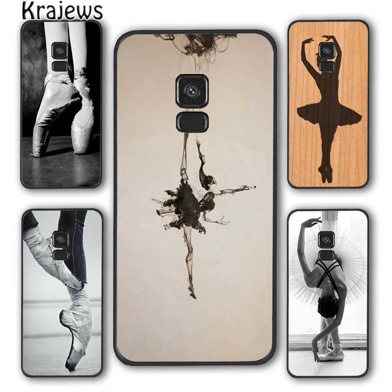 Krajew Balletto балерина танцовщица обувь чехол для телефона Samsung Galaxy S5 S6 S7 edge S8 S9 S10 E lite S20