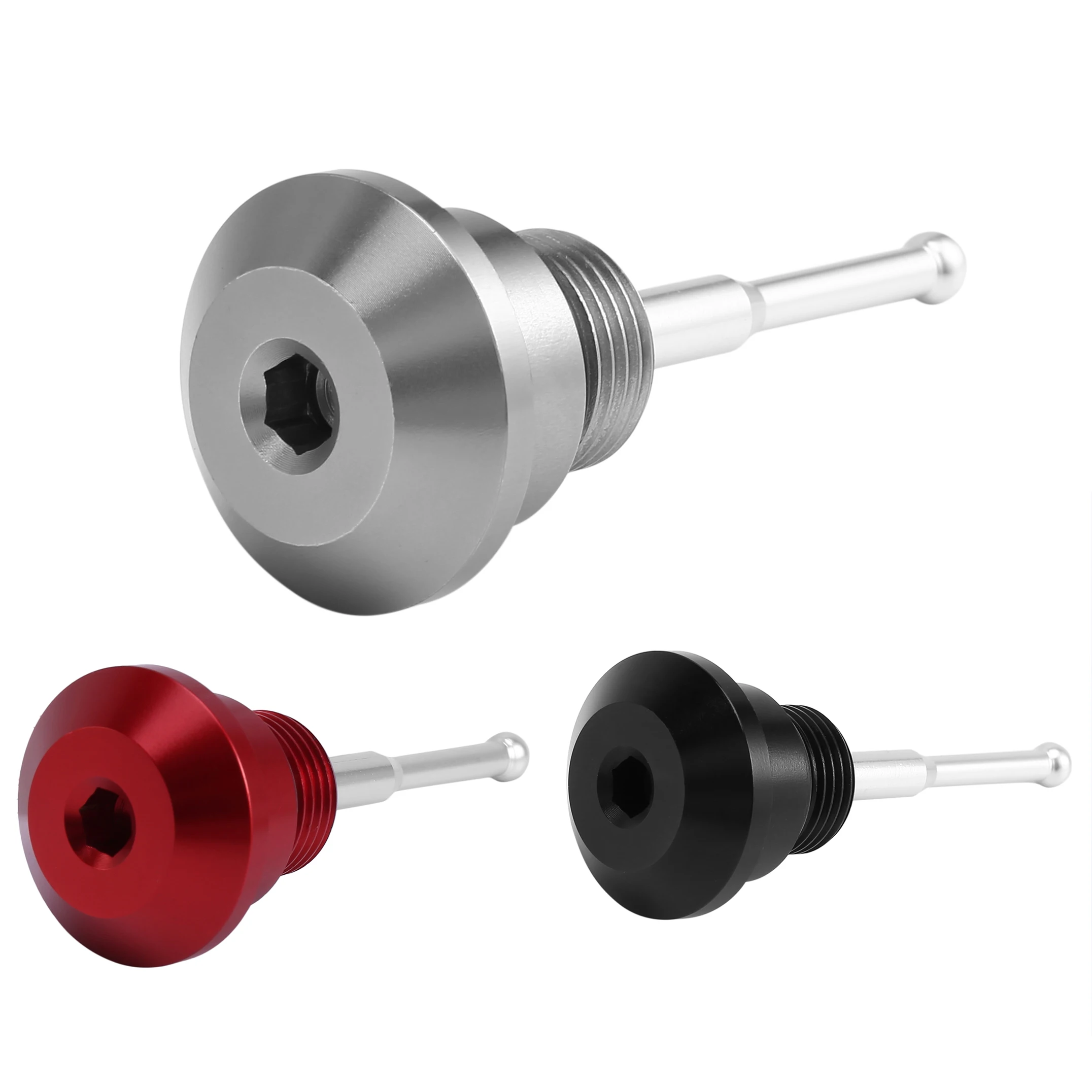 

Motorcycle Oil Drain Dipstick Screw Plug Fuel Depth Tester for Piaggio Vespa GTS 200 250 300 2013-2017