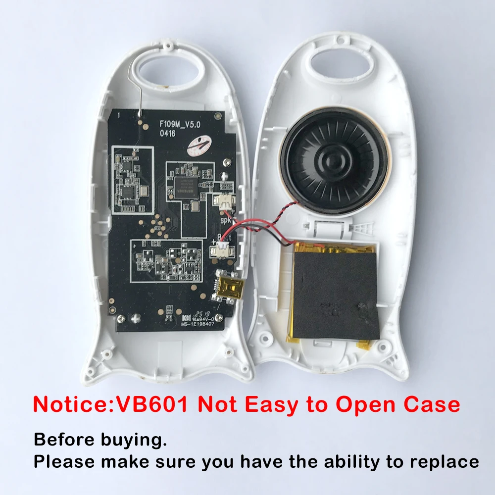 Аккумуляторная литиевая батарея VB601 VB603 VB605 для видеоняни 2022 650/750 мАч 3 7 в