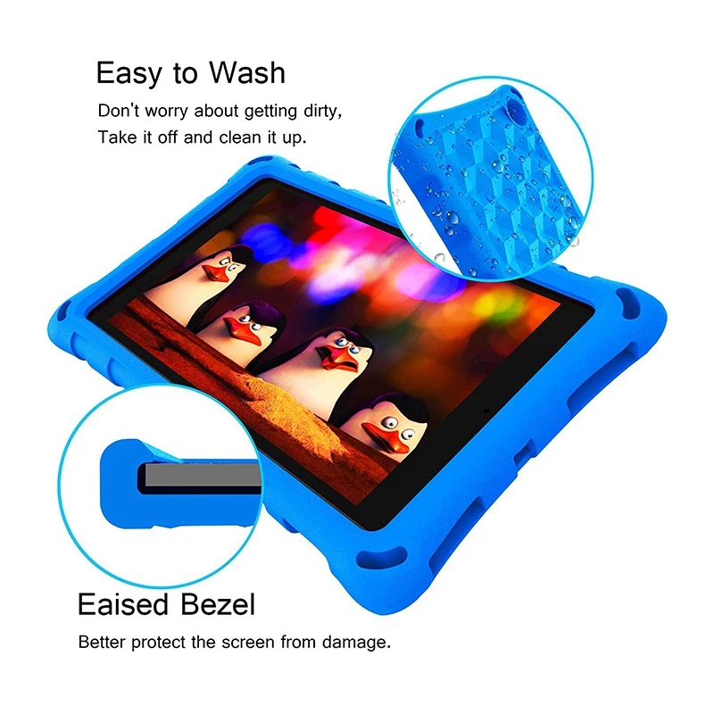 Все новые Amazon Kindle Fire/Kindle Fire HD 10 планшет чехол способный преодолевать Броды для