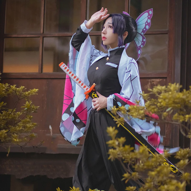 

Костюм для косплея кочоу из полиэстера, Женский костюм для ролевых игр, рассекающий демонов, костюм для косплея