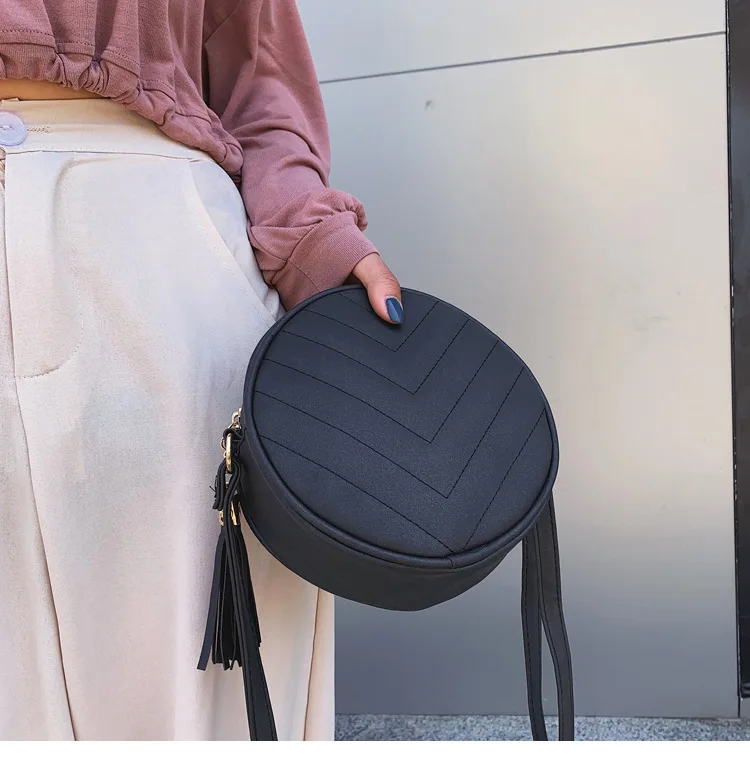 Bolsos Para Mujer, женская сумка через плечо, круглая сумка, женская сумка, дизайнерские сумки, сумки через плечо для женщин, из искусственной кожи, сумка