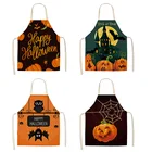 фартук поварской накидка Фартук горничной для Хэллоуина, Льняной фартук для мужчин, кухня для Хэллоуина, Детская Настройка