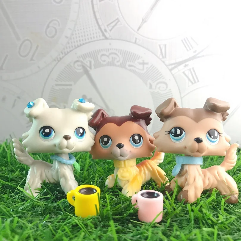 Набор героев мультфильма колли для мальчиков и девочек экшн-фигурки из 3 костей №