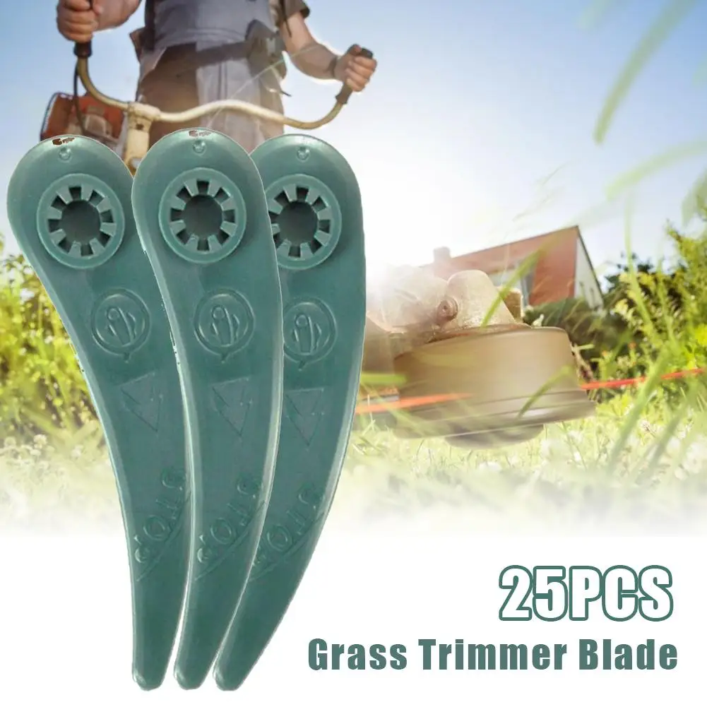 

NEW 25PCS Plastic Grass Trimmer Replacement Blades For Bosch ART 26-18Li ART 23-18 Li Grass Trimmers