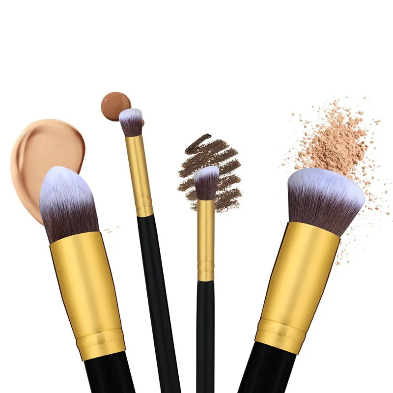 Хорошо Продаем 10 шт. набор кистей для макияжа Профессиональная Пудра основа тени