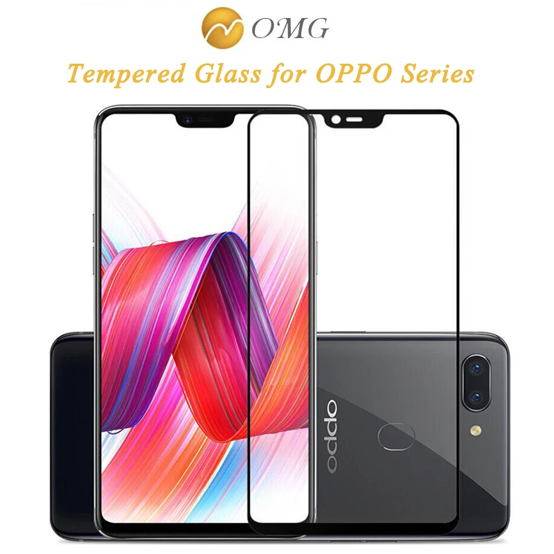 OMG 9H 0 3 мм 3D полное покрытие закаленное стекло протектор экрана для Oppo A5 A5s F5 F7 F9 F11