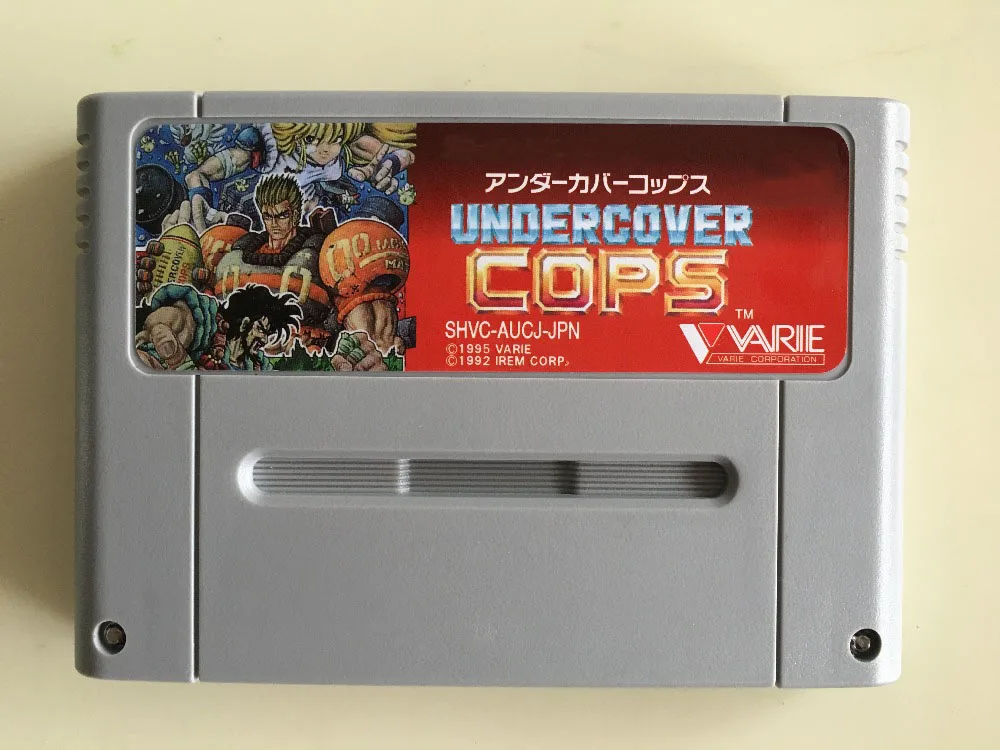 16Bit Games ** Undercover Cops ( Japan NTSC-J Version!! )