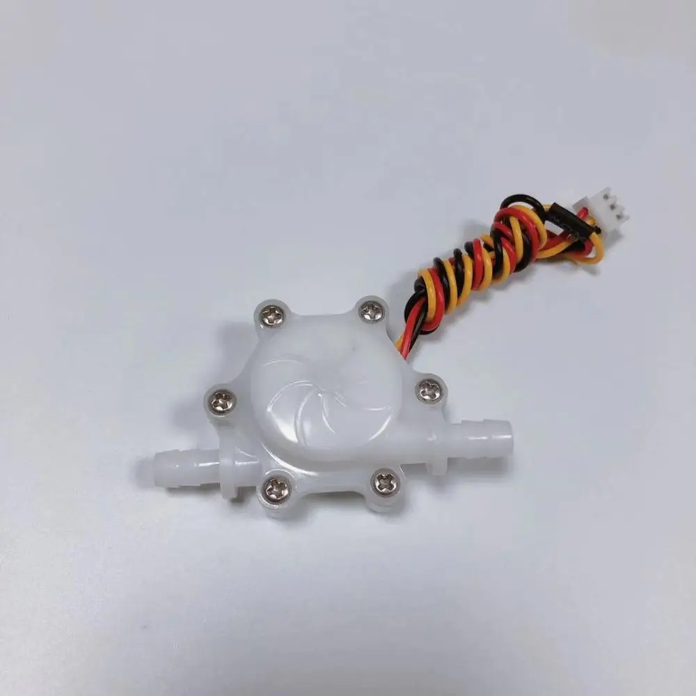 Пластиковый цифровой измеритель расхода воды POM FDA 6 мм с холла нагрузка 0 3-л/мин |