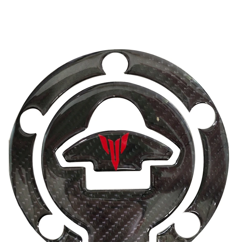 

3D Carbon Fiber Motorcycle Gas Fuel Tank Cap Cover Pad Protector For Yamaha MT03 MT07 Tracer FZ09 FZ07 MT09 MT10