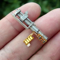 precision metal 4mm planetary reduction stepper motor mini lifting metal slider gearbox 2 phase 4 wire linear screw rod slider