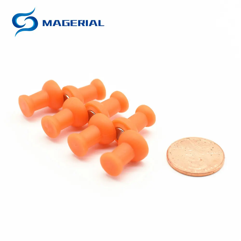 50 магнитных штифтов 8 в ассортименте прозрачные многоцветные стиле Pawn 4 для дома