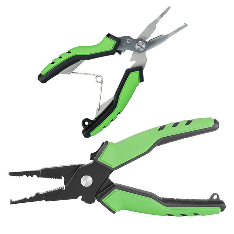 

Рыболовные плоскогубцы из алюминиевого сплава, набор захватов, резаки с разделенными кольцами, восстановление лески, рыболовные снасти, вы...