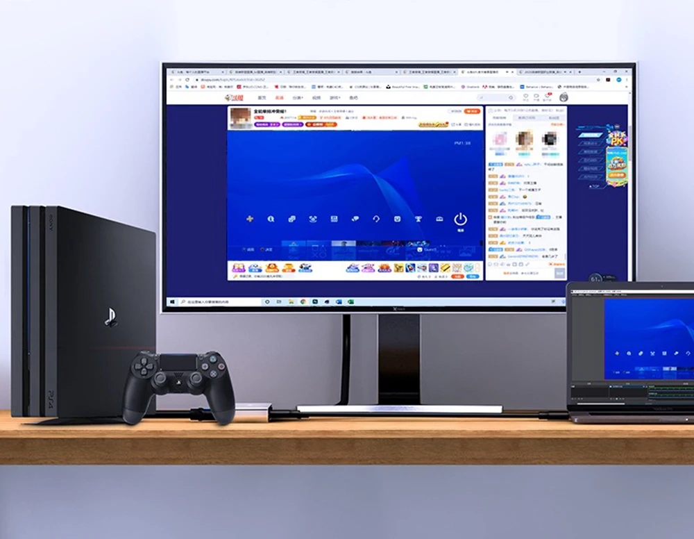 1080 60Hz HDMI-compatible Video Capture Card For Live Broadcast Meeting Switch PS4 Game Console Camera DV PC USB2.0 |