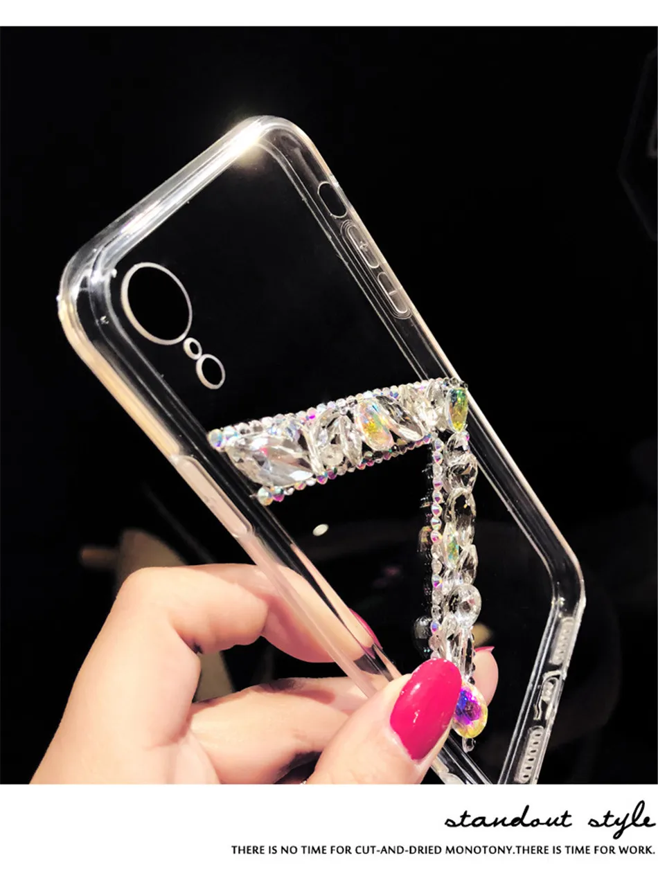 KJOEW мягкий чехол для iPhone XR X 8 7 6s Plus, блестящий прозрачный ТПУ для iPhone XS MAX, чехол для телефона, чехол для телефона