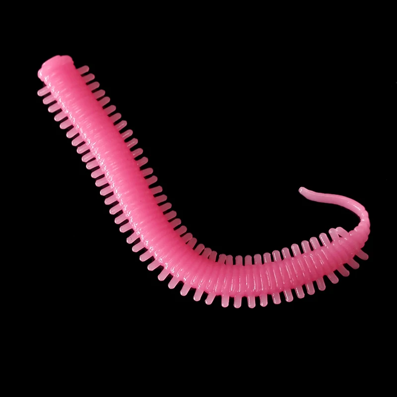 10 шт./лот супер мягкая рыболовная приманка TPR личинка мягкие приманки снасти