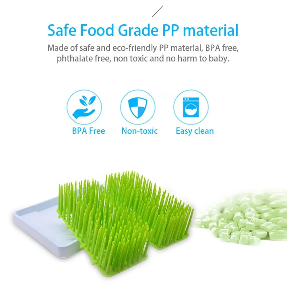 Сушилка аксессуар веточка трава газон для бутылки кружки-непроливайки сушилка