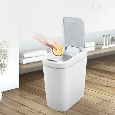 

Original Youpin NINESTARS Smart Trash Can Motion Sensor Auto Sealing LED Induction Cover Volume 7L Home Ashcan Bins Fashion
