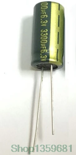 Новый алюминиевый электролитический конденсатор с алюминиевой крышкой 3300 мкФ 6 3