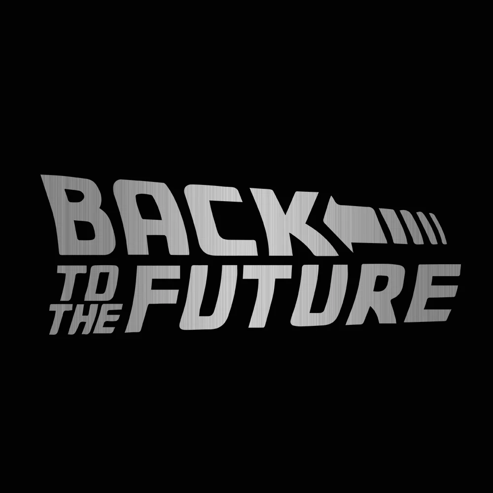 Wisersigns Назад в будущее автомобильный бампер наклейки и Стайлинг автомобиля