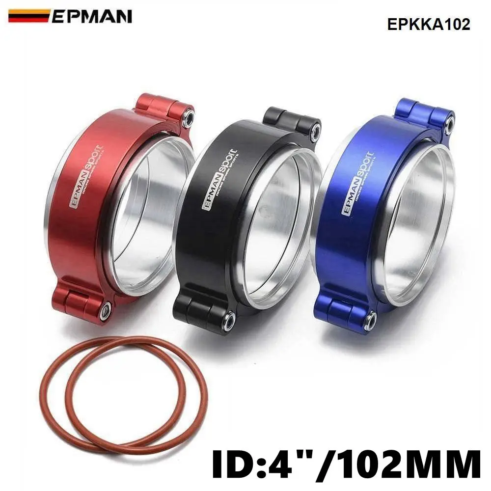 Epman HD Зажимная система в сборе вытяжной V-band зажим анодированный для 2," OD Turbo/интеркулер трубы EPKKA63
