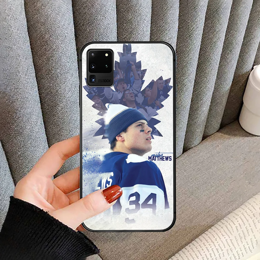 

Natthews Hockey Ice 34 Phone Case Cover For For SamSung Galaxy S Note 7 8 9 10 20 Uitra Plus E Lite Black black Funda Pretty