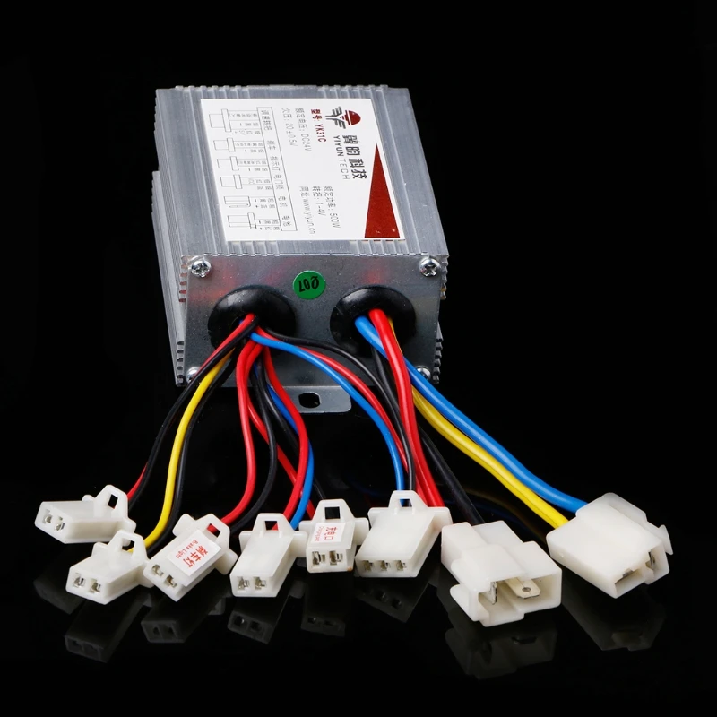 Фото 2020 Новый DC 24V 500W регулятор скорости двигателя 30A для электрического велосипеда 2020 Новый DC 24V 500W регулятор скорости двигателя 30A для электрического велосипеда
