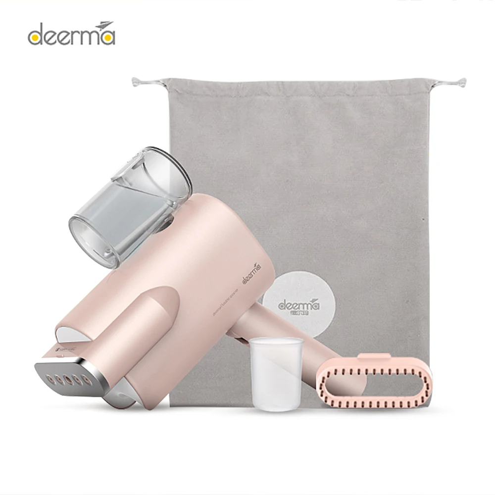 With storage bag Новинка Deerma 220 В ручной отпариватель для одежды бытовой портативный паровой утюг для одежды щетки для бытовой техники - Цвет: With storage bag
