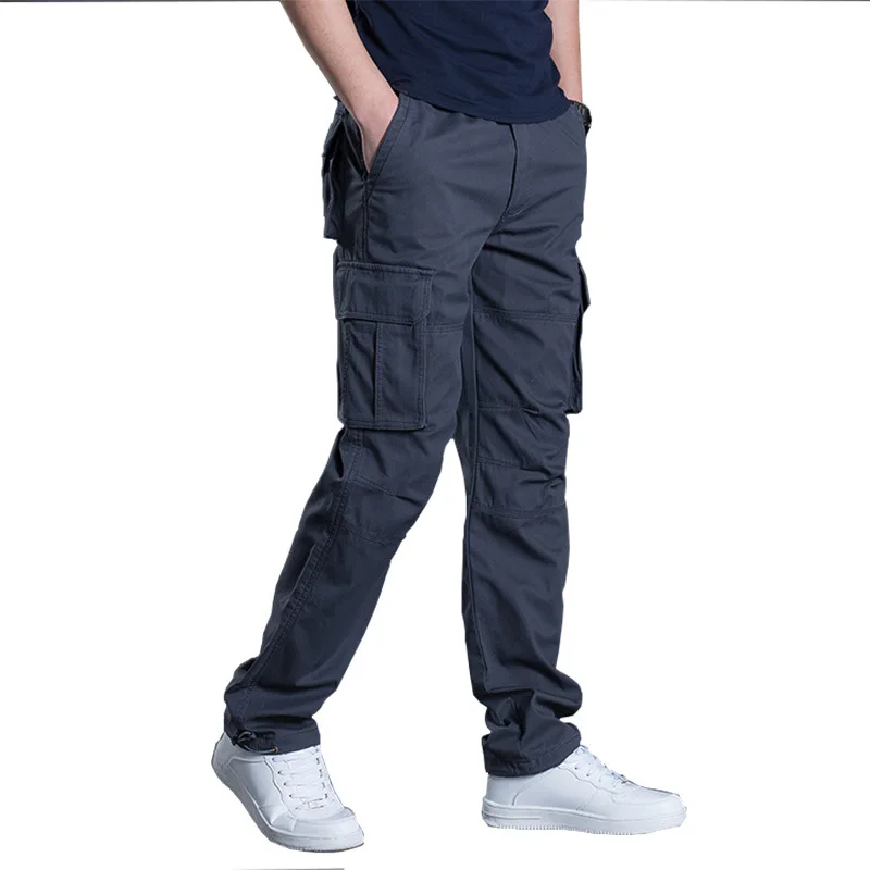 

2021 new men's overalls men's loose tactical army pants pantalon homme plus size men's trousers WT Size 25-45