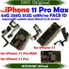 Бесплатная доставка Материнская плата Clean iCloud для iPhone 11 Pro Max Полная работа материнской платы Поддержка iOS обновление материнской платы