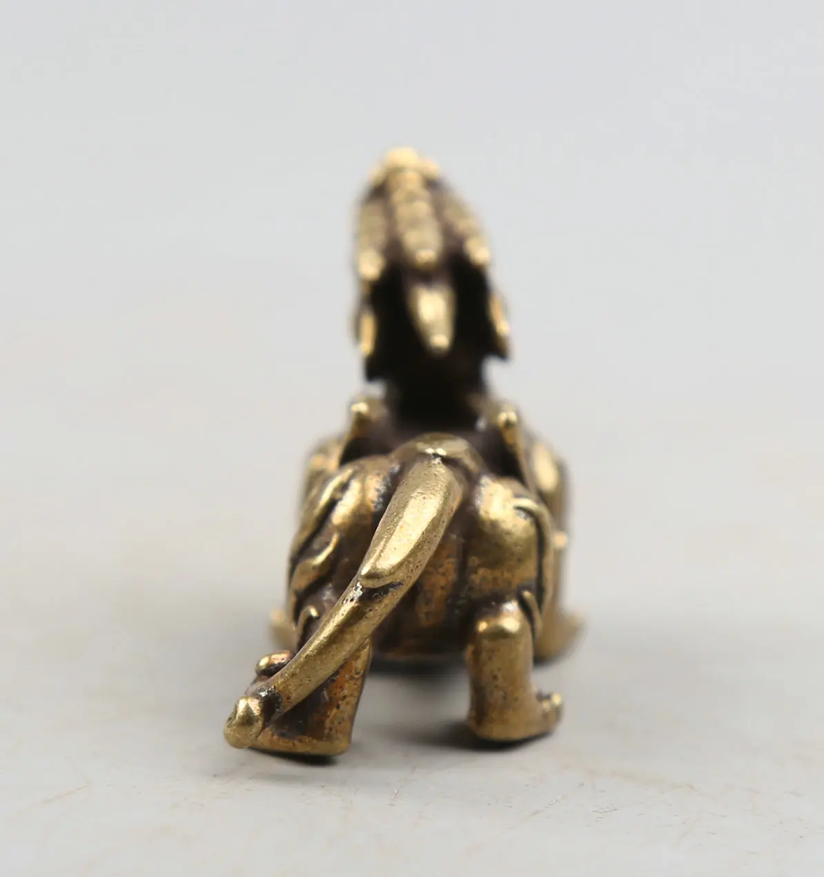 55MM/2.2&quotCollect Curio Rare Chinese Fengshui Bronze Exquisite Animal Auspicious Beast Qilin Kylin Unicorn Pendant Statuary 43g | Дом и сад