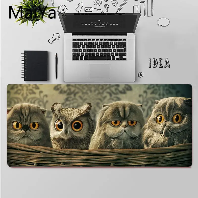 Высококачественные игровые коврики Maiya с забавными животными в виде совы коврик