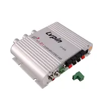 Мини HiFi серебристый 12 В 200 Вт CD MP3 радио авто мотор лодка домашний