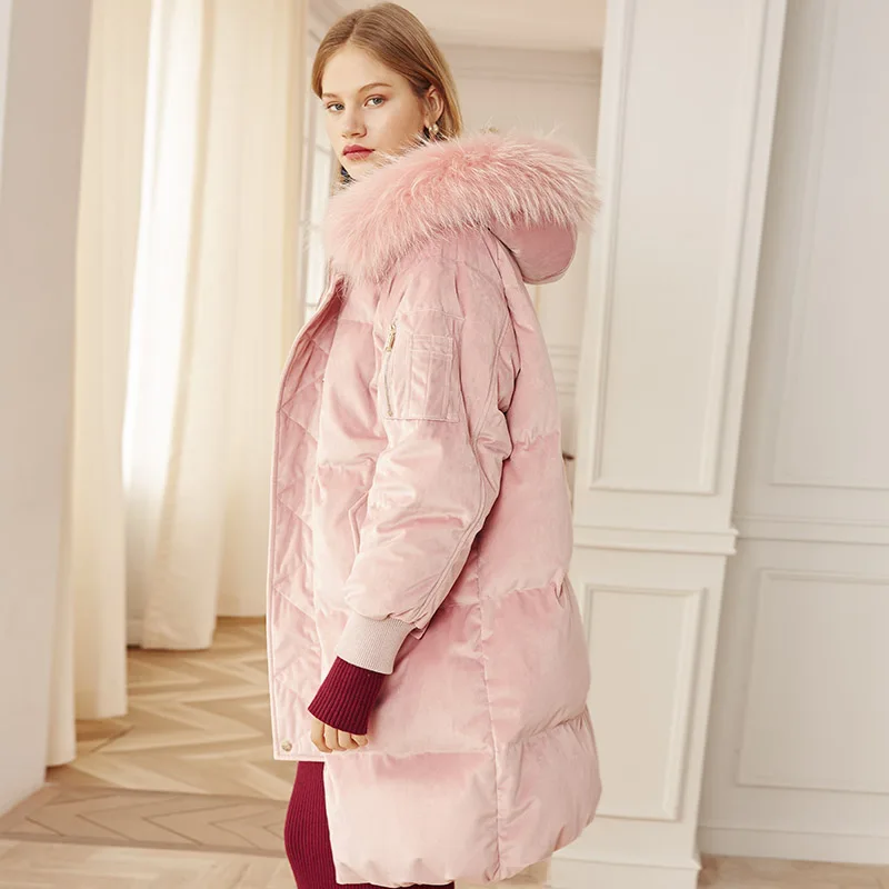 Зима 2020 Новая женская Золотая Бархатная куртка 927 | Женская одежда