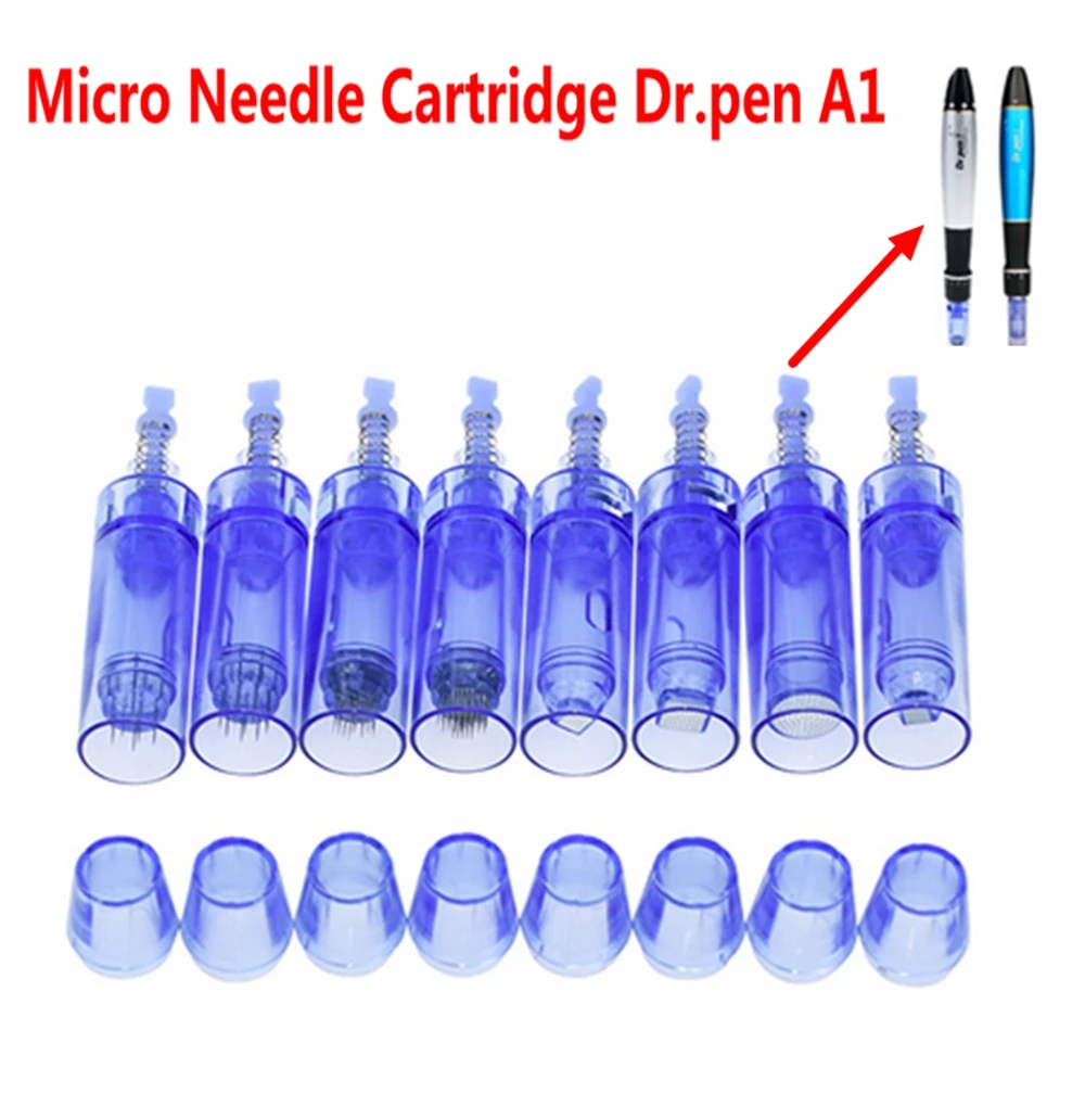 

FDA 10pcs Replacement Bayonet Micro Needle Cartridge Tips for Dr.pen A1 Microneedle Derma Stamp Anti Acne Scars Spots