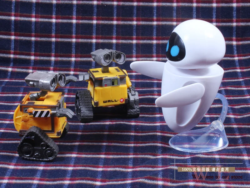 Роботы Wall E EVE из ПВХ экшн фигурки коллекционные модели игрушки куклы 6 см 3 типа|wall