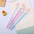 Кролика гель Pen0.5mm мультфильм студенческие Симпатичные Ручки Новинка Kawaii подписания Ручка канцелярия для учеников гель кавайные ручки школьные принадлежности