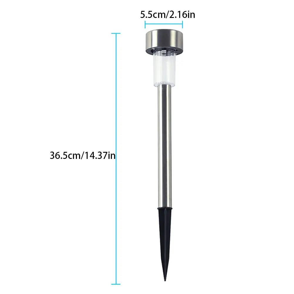 

10PCS Solar Garden Lights LED Pathway Lights Landscape Lamp 600 MAh Outdoor Waterproof For Outside Backyard Lawn Patio Yard