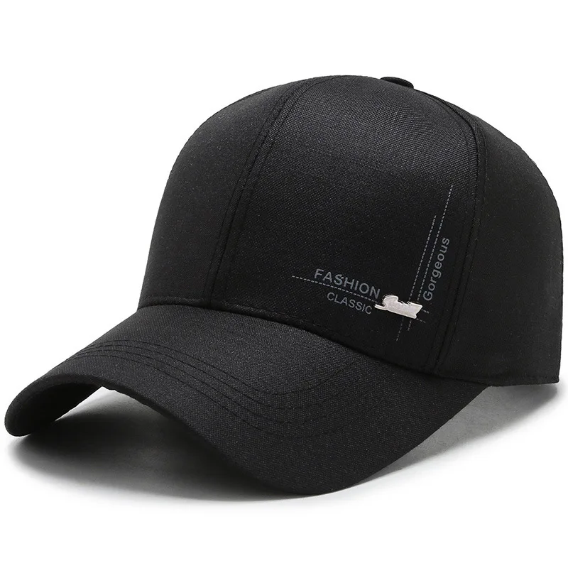 

Fashion Trendy Dad Hat Cotton Solid Color Curved Casual Hat Low Profile Baseball Cap Adjustable Trucker Hat Outdoor Cap