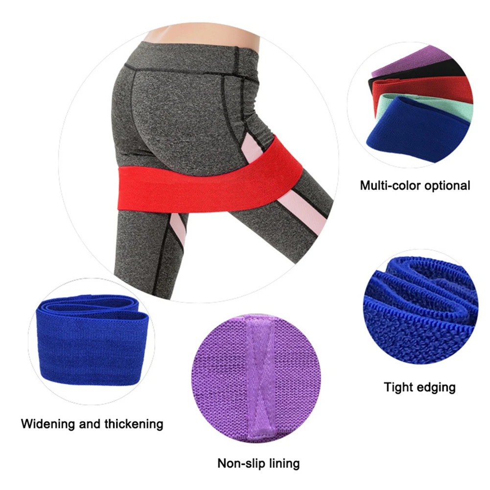 Лента-трофей эластичная лента унисекс для упражнений в области бедер и ягодиц