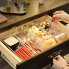 Акриловый Органайзер для хранения косметики, органайзер для ювелирных украшений, губной помады, многослойная настольная акриловая коробка для хранения косметики