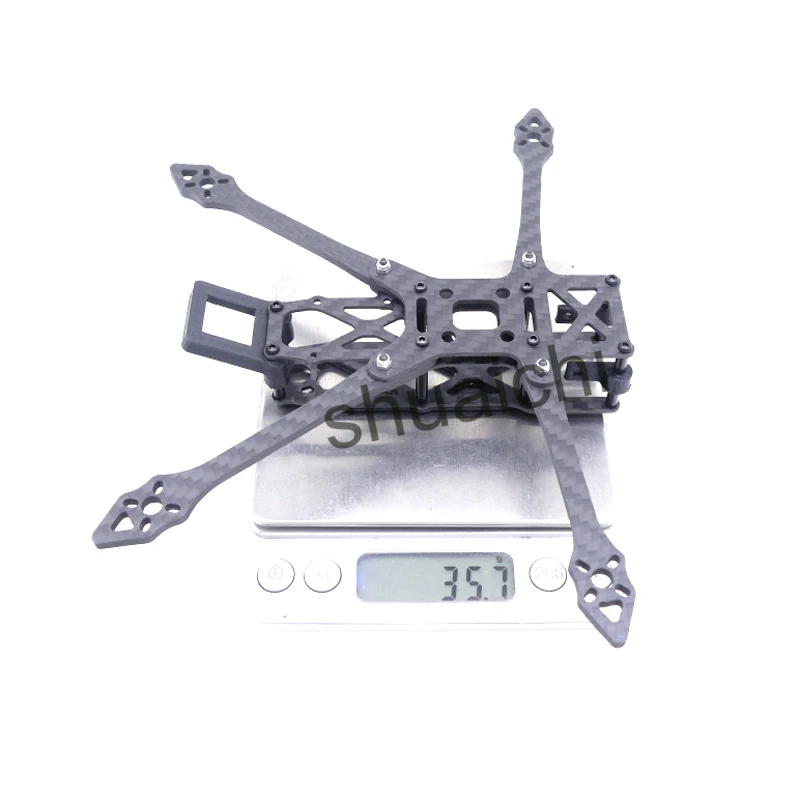 

1pc Mini Range 3/4 Inch FPV Frame Kit Carbon Fiber Non-Folding Rack 150/175mm Wheelbase for RC Drone Racing Quadcopter Parts