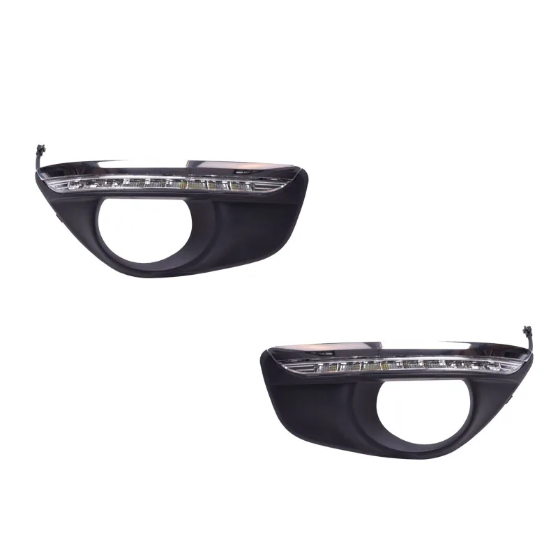 Для Hyundai Santa Fe SantaFe 2010 2011 2012 дневные ходовые огни светильник DRL светодиодный