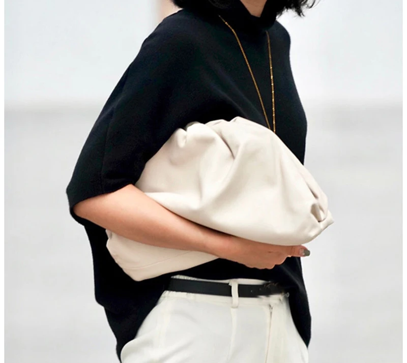 Женская сумочка 37 см/22 см, вечерние сумочки-конверты, большие женские сумочки с рюшами, кожаная сумочка, женская сумка зеленого цвета