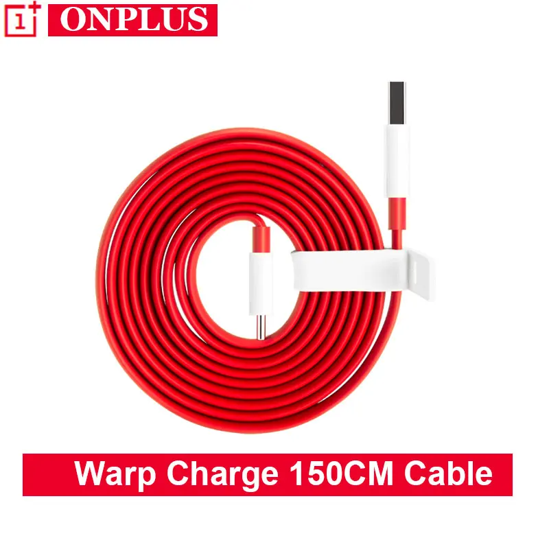 Оригинальный OnePlus Warp зарядный кабель 5 в 6 Вт 30 type C 100 см 150 для one plus 7 Pro 6T Oneplus 7T