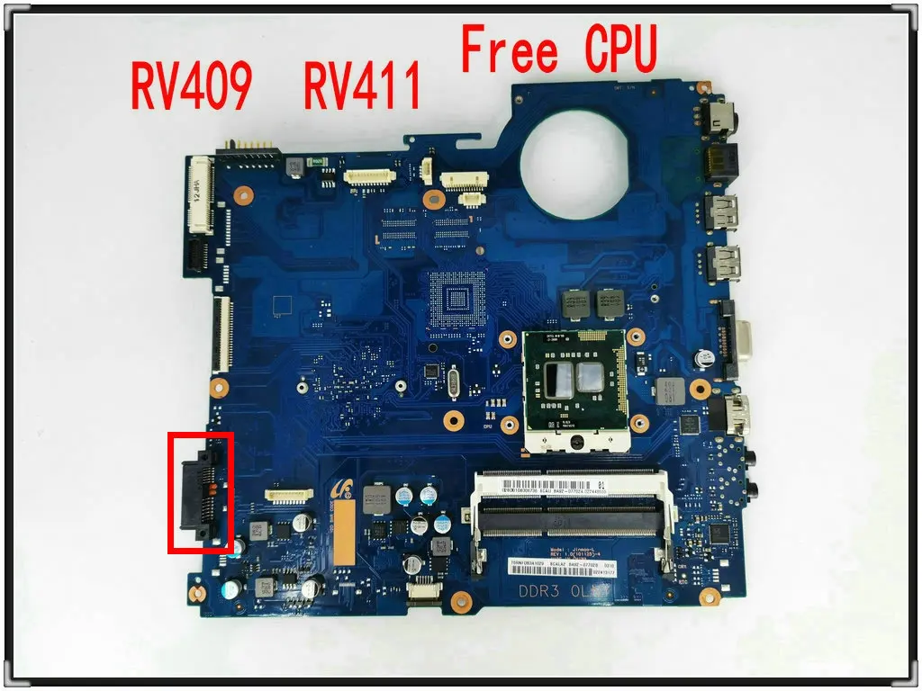 

For Samsung NP-RV411 RV411 RV409 Laptop Motherboard BA41-01432A BA41-01433A BA41-01434A BA92-07702A BA92-07702B HM55 DDR3