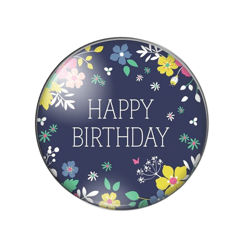 Модный подарок на день рождения для празднования дня 8 мм/10 мм/12 мм/круглый фото