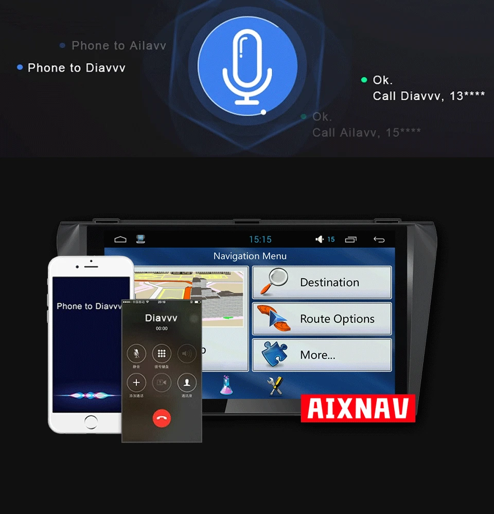 Центральный Мультимедиа для автомобилей плеер Android 7,1 для Mazda 3 gps навигационная система Авто 1 Din радио Bluetooth стереонаушники заднего вида FM