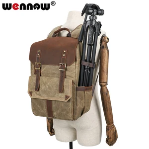 high goods canvas batik waterproof dslr camera backpack bag for nikon canon sony olympus panasonic fuji photography photo case free global shipping